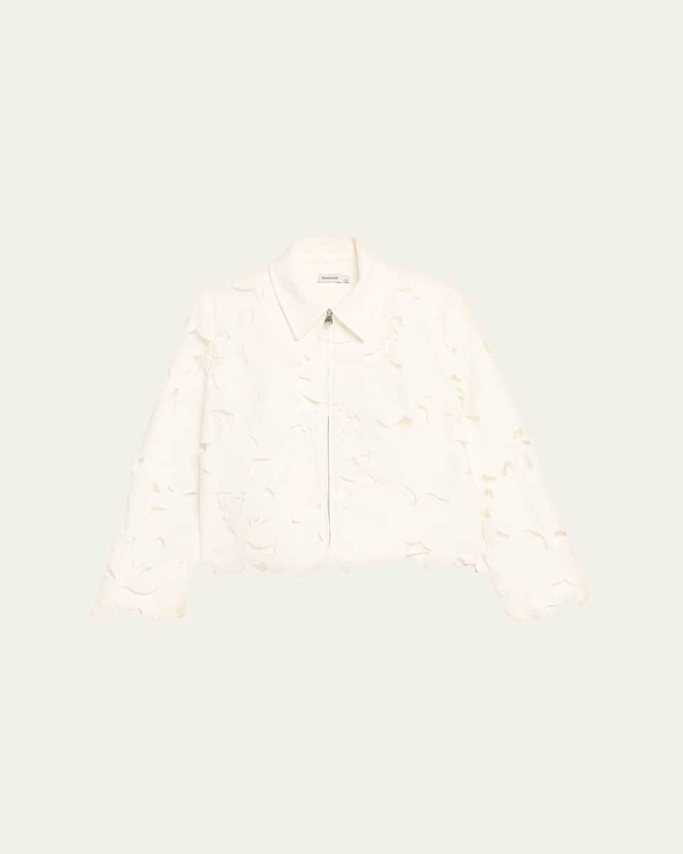 Quinn Floral Cut-Out Jacket